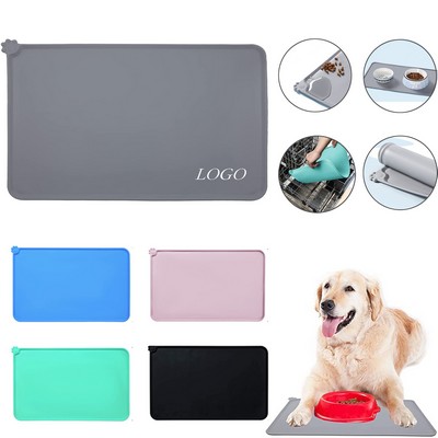 Silicone Waterproof Pet Feeding Mat