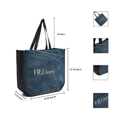 Laminated Non-Woven Retail Tote