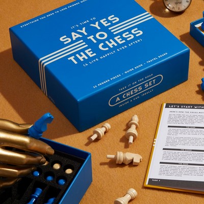 Say Yes To The Chess Game Set