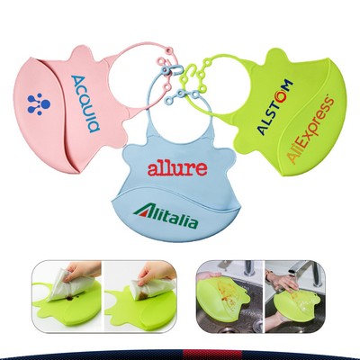 Waterproof Silicone Baby Bibs