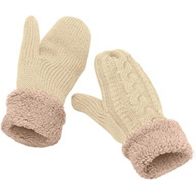 Women's Winter Cozy Wool Knitted Gloves