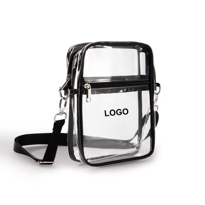 Clear Crossbody Purse Bag (direct import)