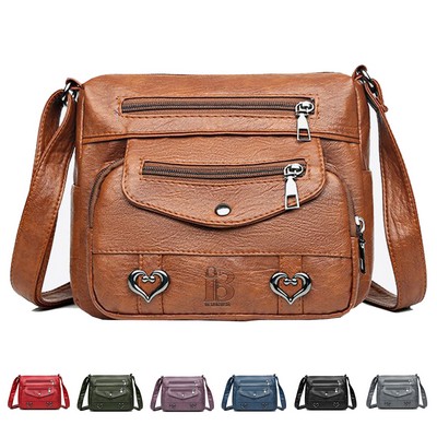 PU Leather Cross-body bag for women