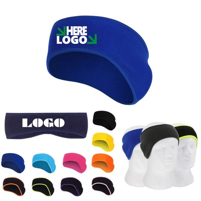 Full Color Fleece Ear Warmer Band