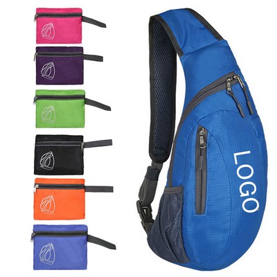 Foldable Crossbody Sling Bag Shoulder Pack