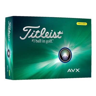 Titleist AVX Golf Balls - Yellow