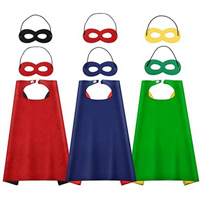 Kids Cape Mask Set