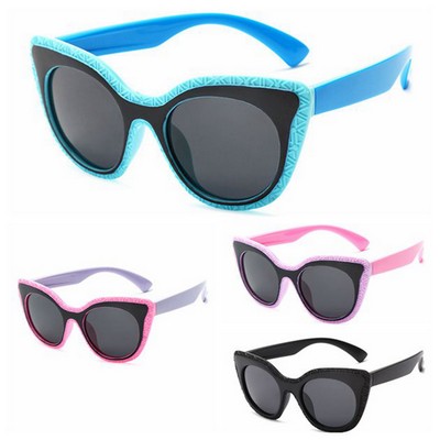 Cat Eye Polarized Children Sunglasses