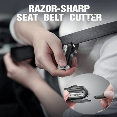 2-in-1 Car Window Breaker And Seatbelt Cutter