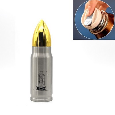 Bullet Shape 12oz Stainless Steel Vacuum Insulated Bottle