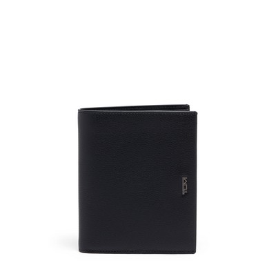 Tumi™ Black Texture Nassau Passport Case