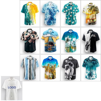 Customized Men's Hawaiian Shirt