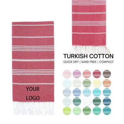 Turkish Beach Tassel Towels