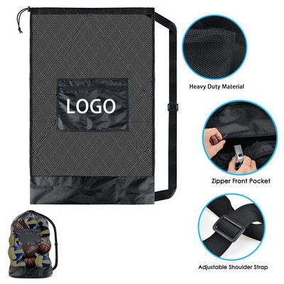 Extra Large Mesh Soccer/ Basketball Ball Storage Bag