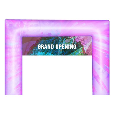 10' Inflatable Square Arch w/banner