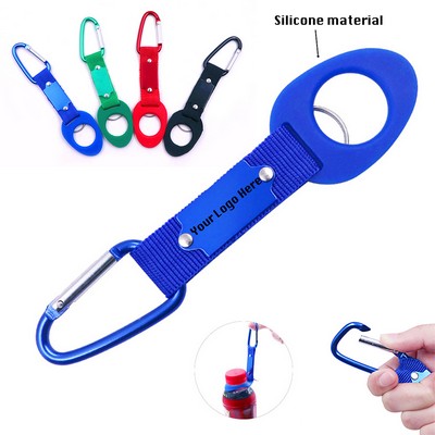 Water Bottle Clip with Carabiner