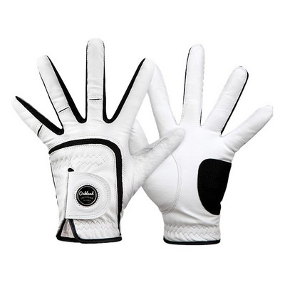 Deluxe Faux Leather Golf Glove