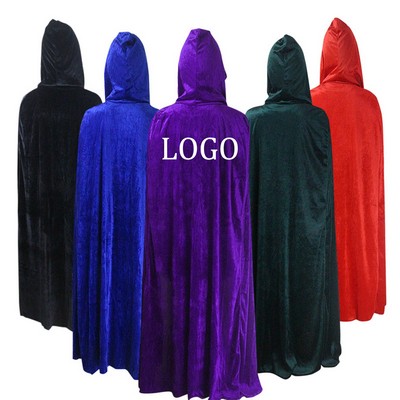 60 Inch Velvet Halloween Robe