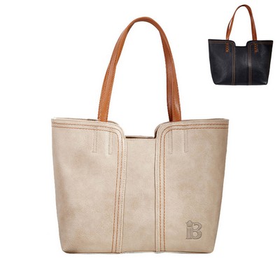 PU Large Capacity Tote Bag