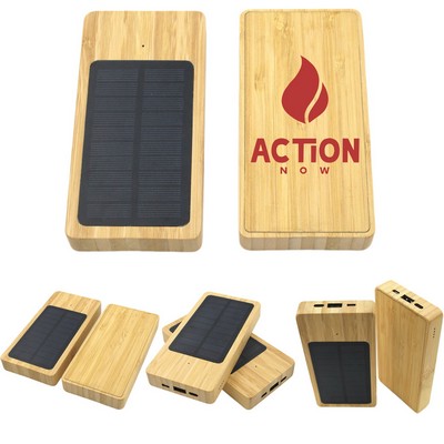 Bamboo Solar Power Bank