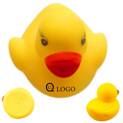 Mini Bath Toys Yellow Rubber Duck