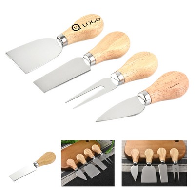 Wooden Cheese Knife Set