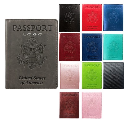 PU Passport Case