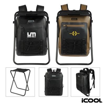 iCOOL Teton Waterproof 20L Laptop Backpack Chair