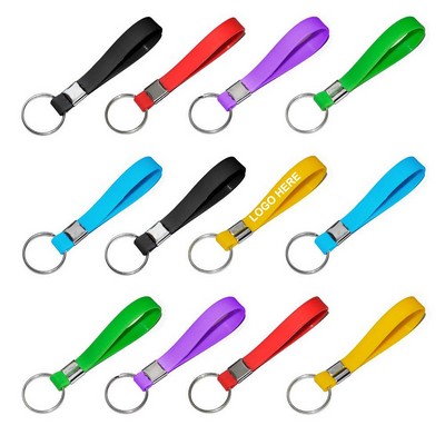 Silicone Wristband Keychain