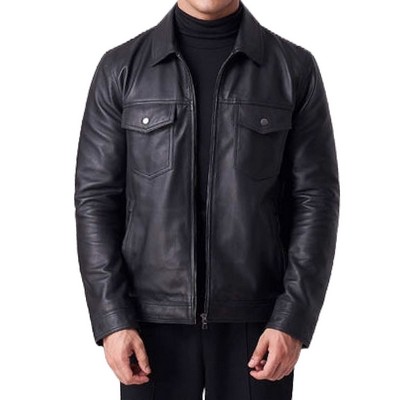 Midnight Edge Leather Jacket