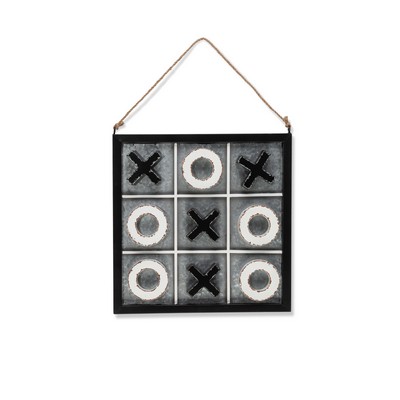 Everlasting Glow Metal Tic Tac Toe Decor