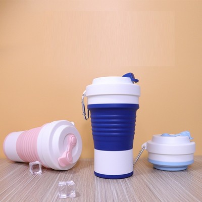 Food Grade Silicone Folding Bottle 25OZ