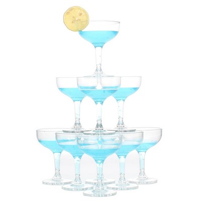 Acrylic Martini Glasses