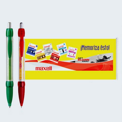 Retractable Pull Out Banner Pen