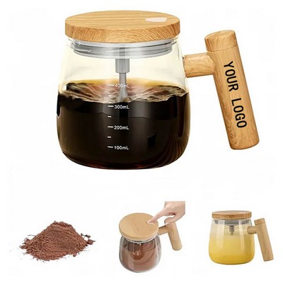 Self-Stirring Mug Electric Mixing Cup Coffee Glass