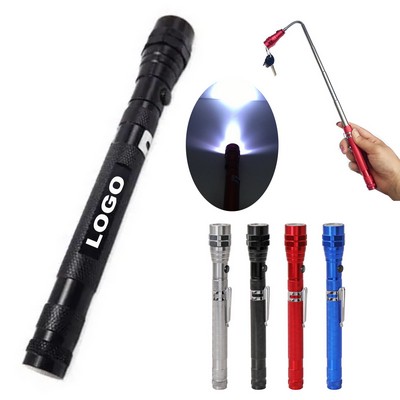 Magnetic LED Telescoping Flashlight Tool Set