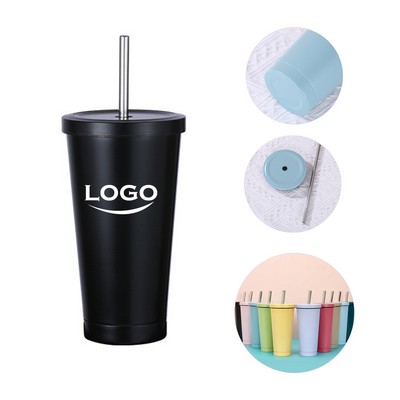 Stainless Steel Straw Cup