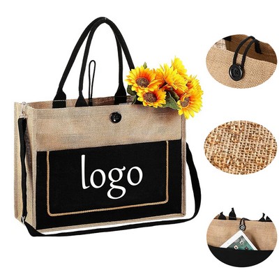 Tote Jute Bag Gift Storage Bag