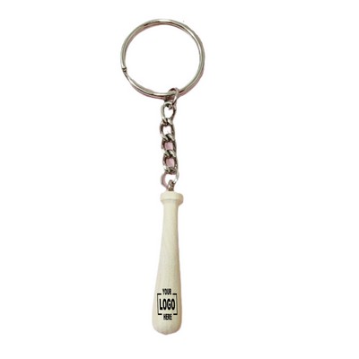 Baseball Bat Keychain