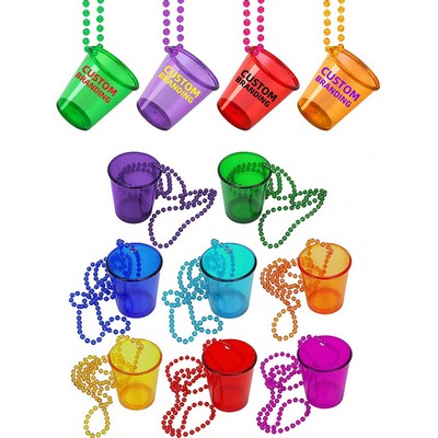 Festival Celebration Party Glass Bead Necklace