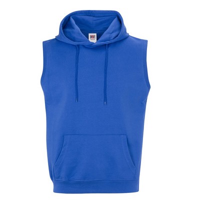 French Terry Sleeveless Hoodies - Large