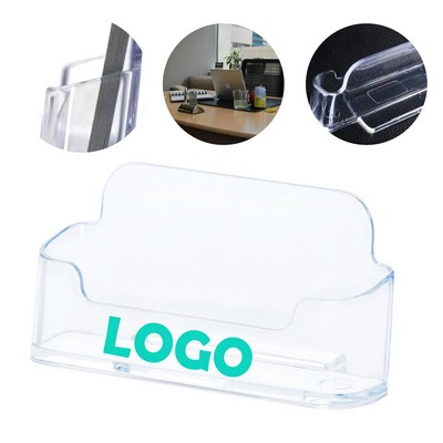 Custom Transparent Acrylic Business Card Holder