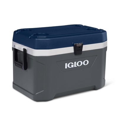 Igloo® Maxcold Latitude 54Qt Cooler Carbonite/Aegean Sea