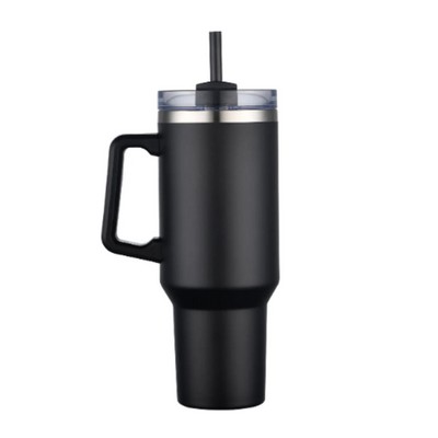 Mannitok The Big One – 40 oz Tumbler, Black