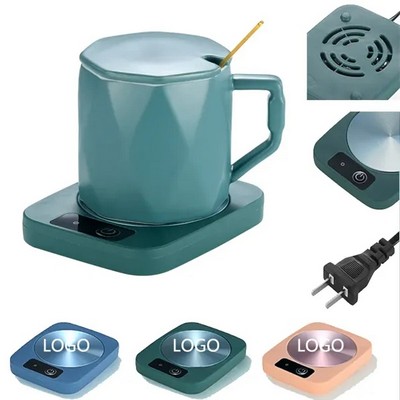 Coffee Cup Warmer with Mug Set