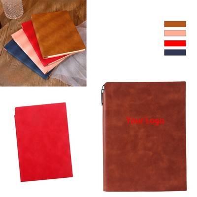 A5 Soft Cover Notebook with Pen Holder