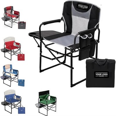 Camping Directors Chair Portable Folding Outdoor Seat