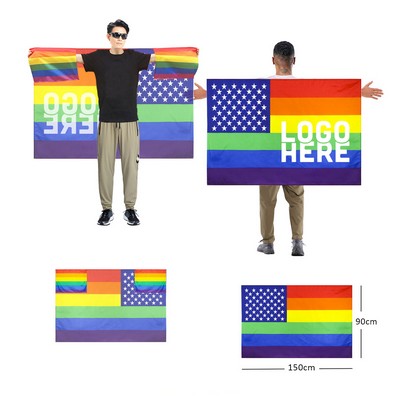 American Flag Pride Cloak