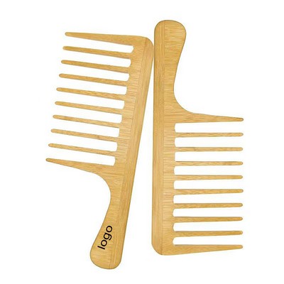 Bamboo Wide-Tooth Comb