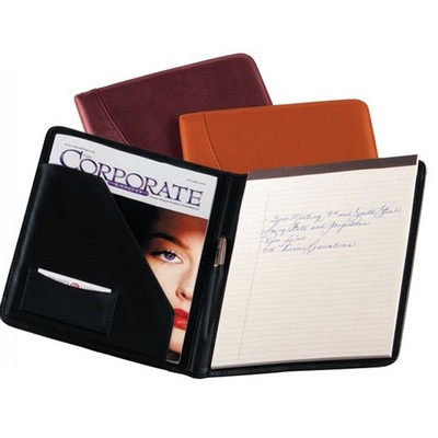 Leather Writing Padfolio (12 1/4"x9 1/2"x3/4")